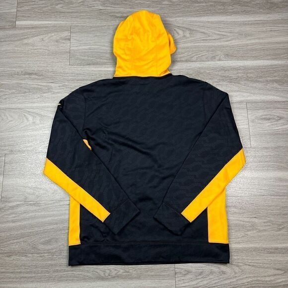 Los Angeles Rams Sweatshirt Mens Large Black Yellow Nike NFL Football Hoodie - Picture 12 of 16